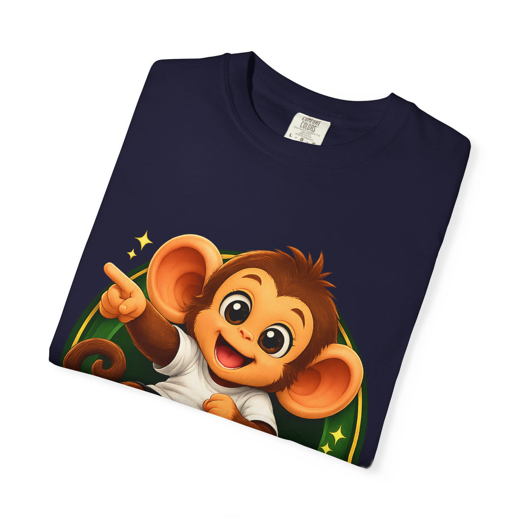 Cute Monkey T-Shirt — "U Cute... I See You!" Graphic Tee