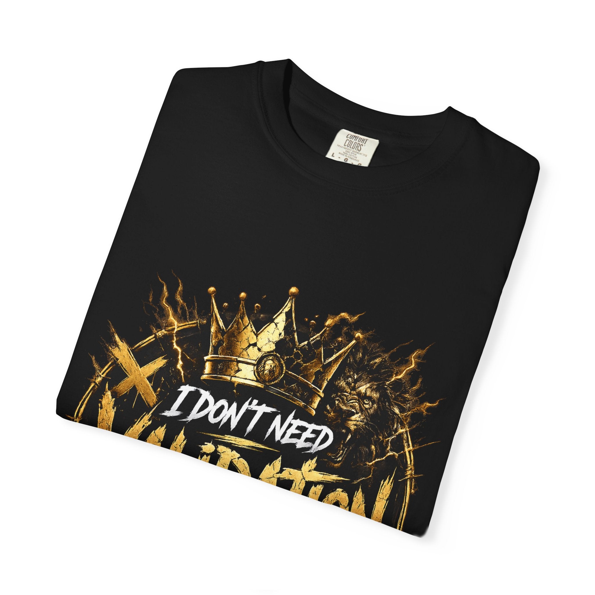 I Don’t Need Validation Graphic Tee — Bold Crown Streetwear T-Shirt