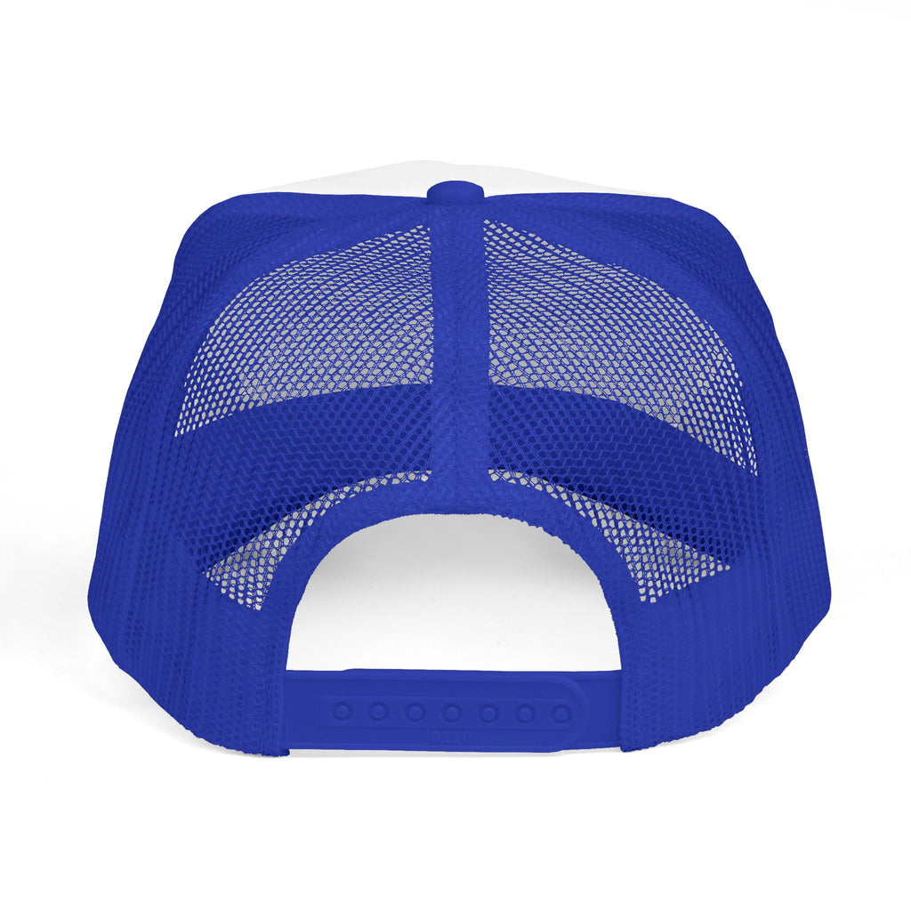 Bathroom Millionaire Trucker Cap — Cute Teddy Toilet Graphic Mesh Hat