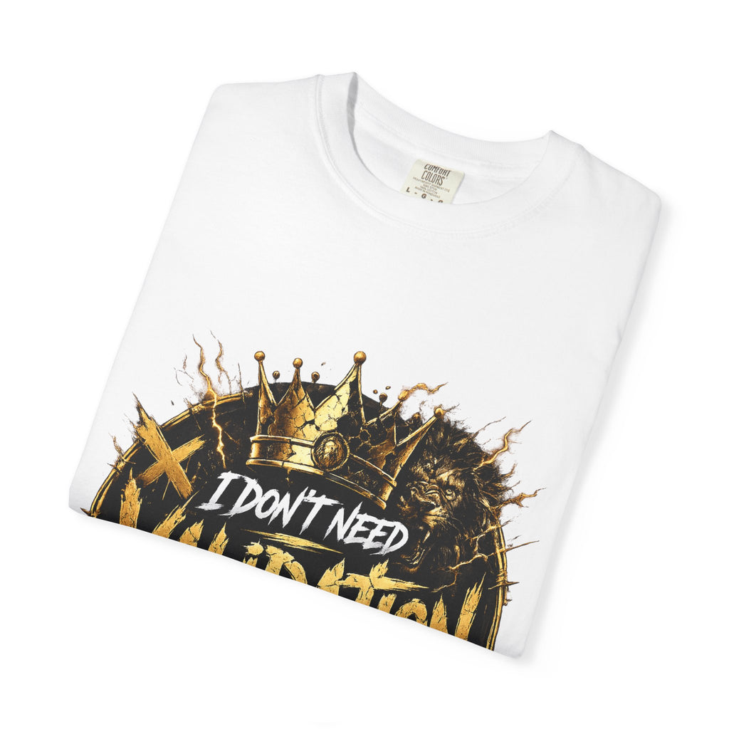 I Don’t Need Validation Graphic Tee — Bold Crown Streetwear T-Shirt