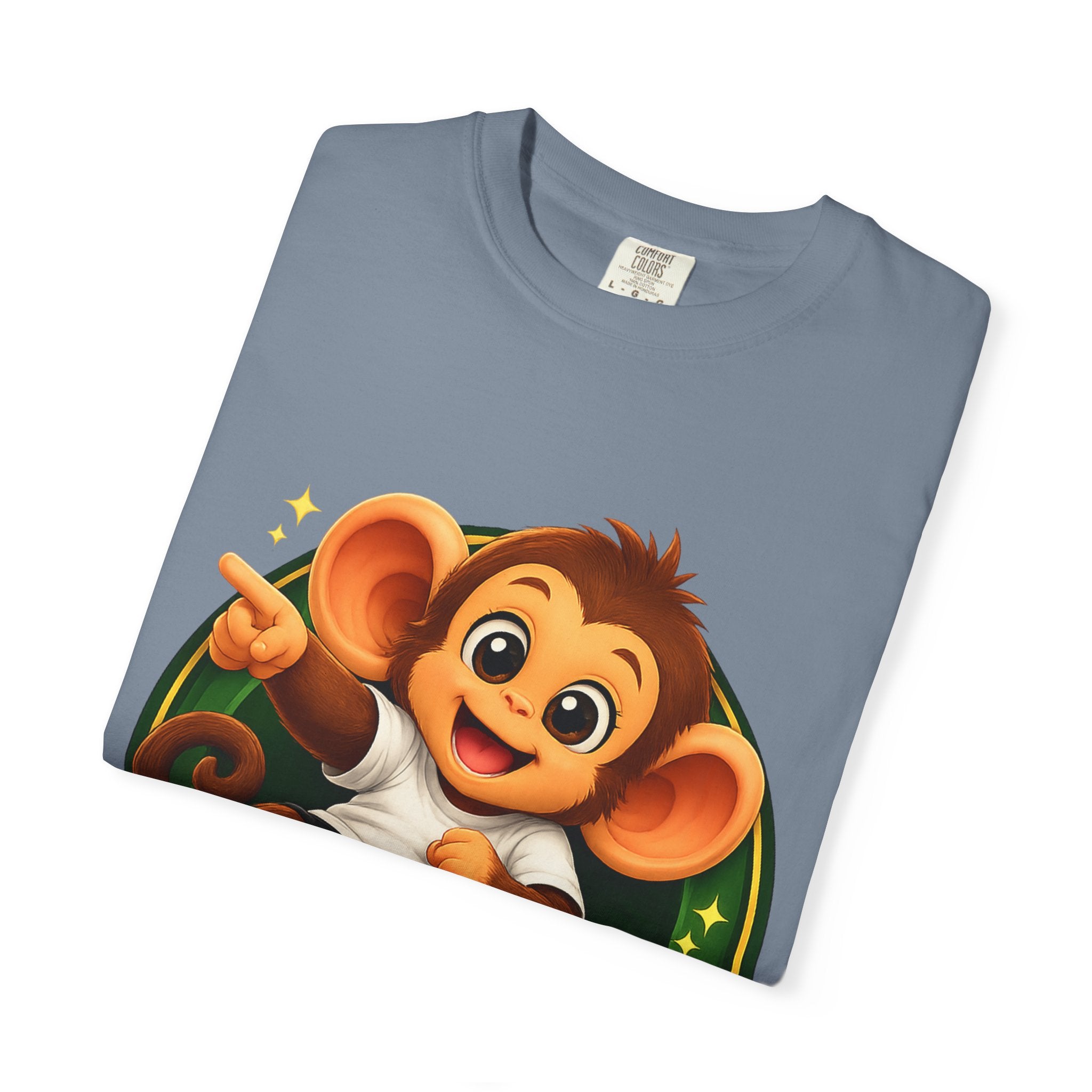 Cute Monkey T-Shirt — "U Cute... I See You!" Graphic Tee