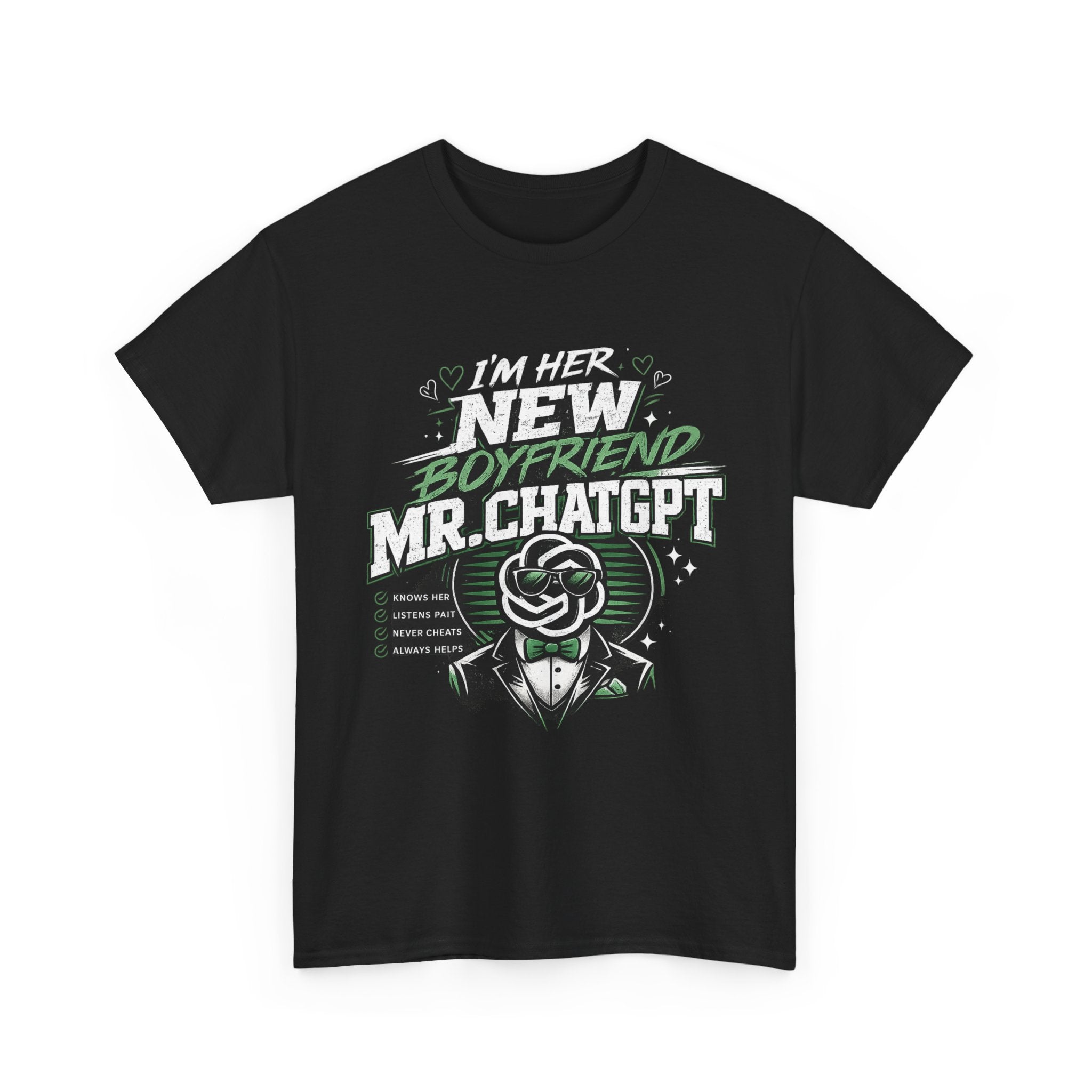 New Boyfriend Mr. ChatGPT Graphic Tee