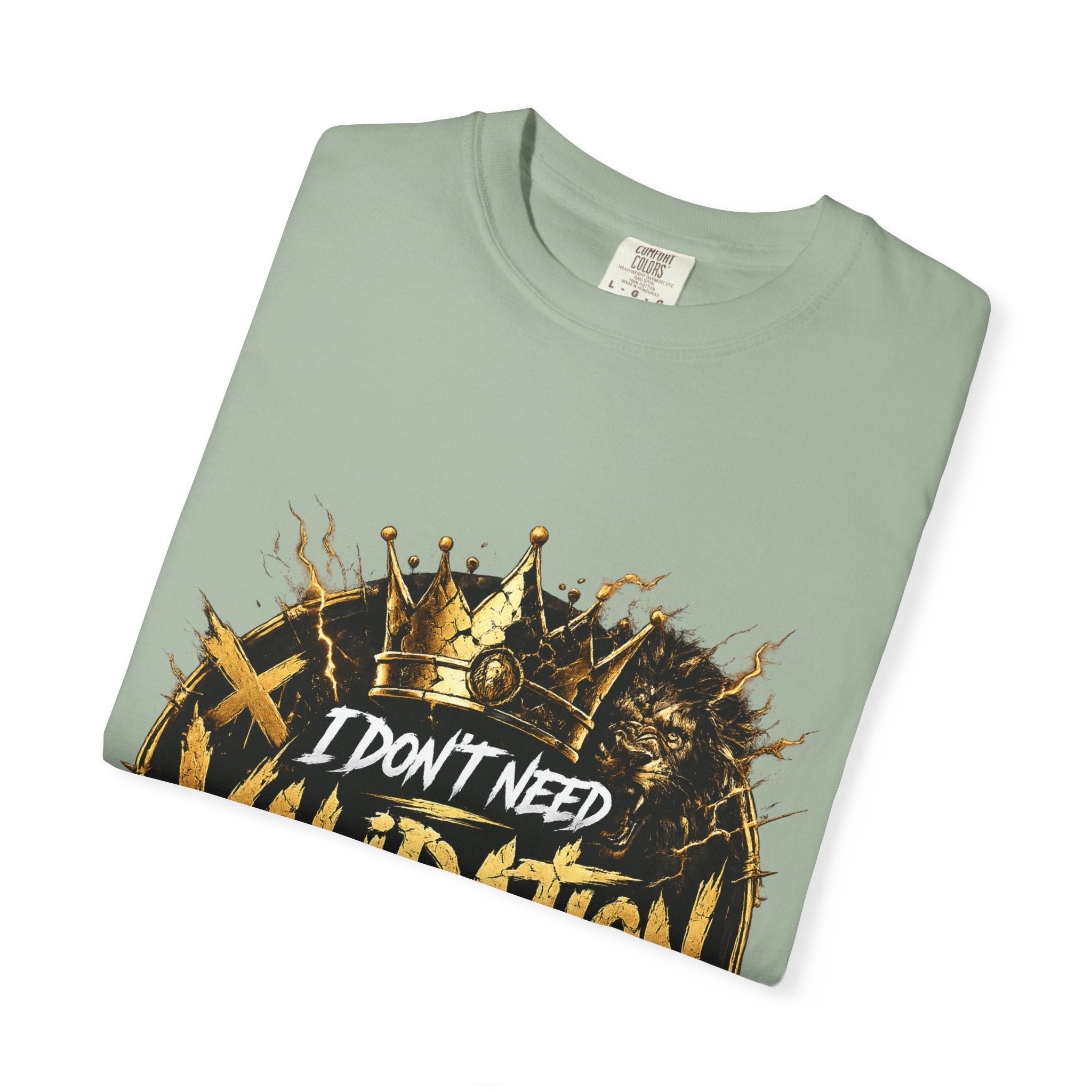 I Don’t Need Validation Graphic Tee — Bold Crown Streetwear T-Shirt