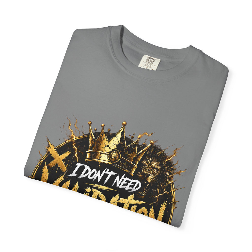 I Don’t Need Validation Graphic Tee — Bold Crown Streetwear T-Shirt