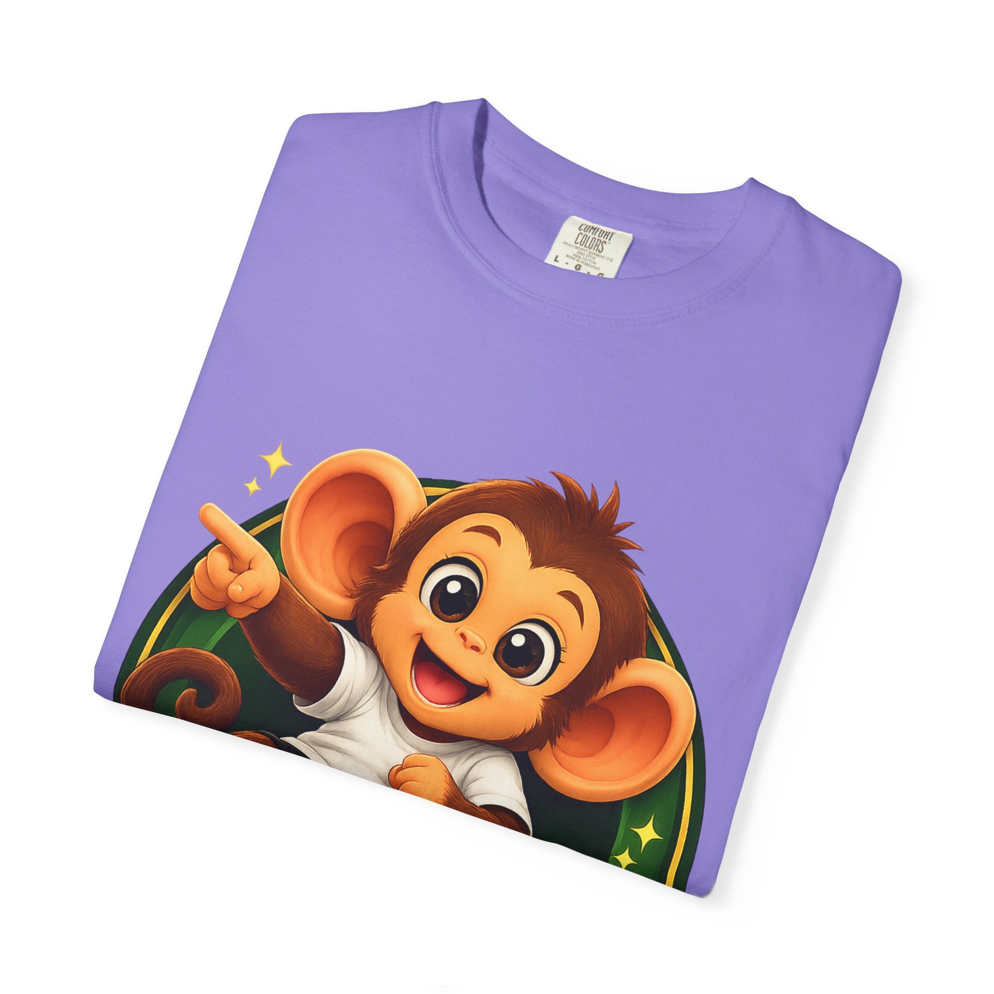Cute Monkey T-Shirt — "U Cute... I See You!" Graphic Tee