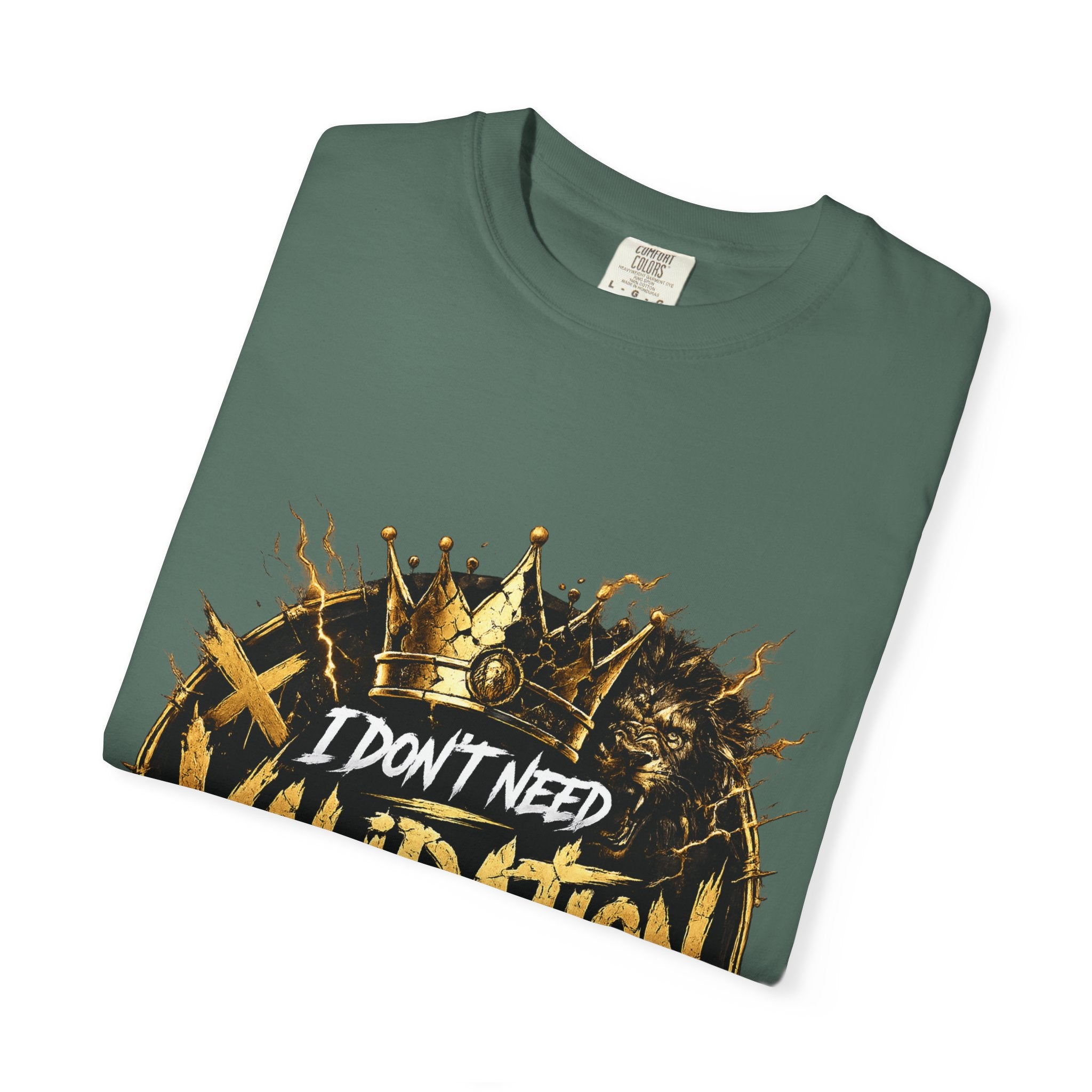 I Don’t Need Validation Graphic Tee — Bold Crown Streetwear T-Shirt
