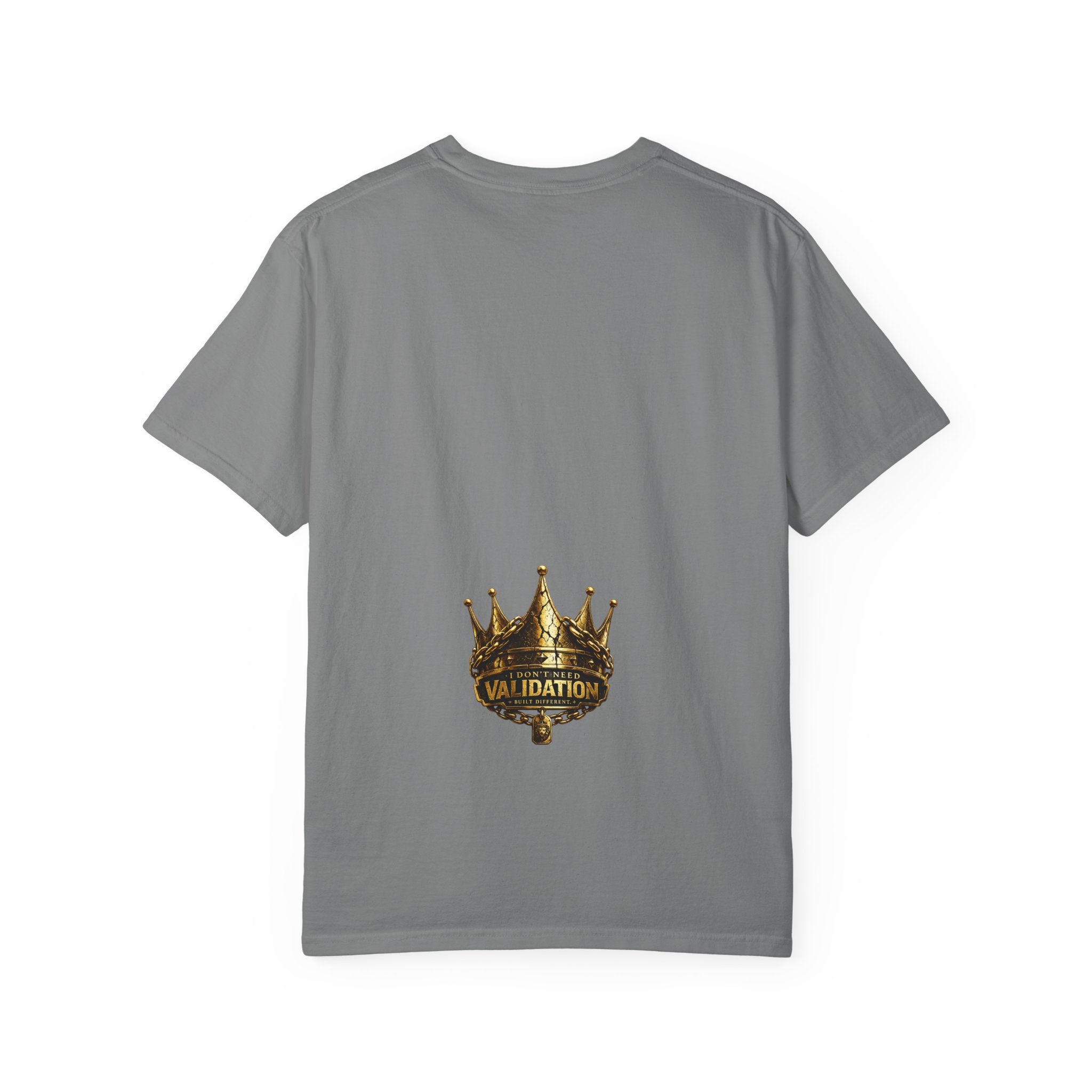 I Don’t Need Validation Graphic Tee — Bold Crown Streetwear T-Shirt