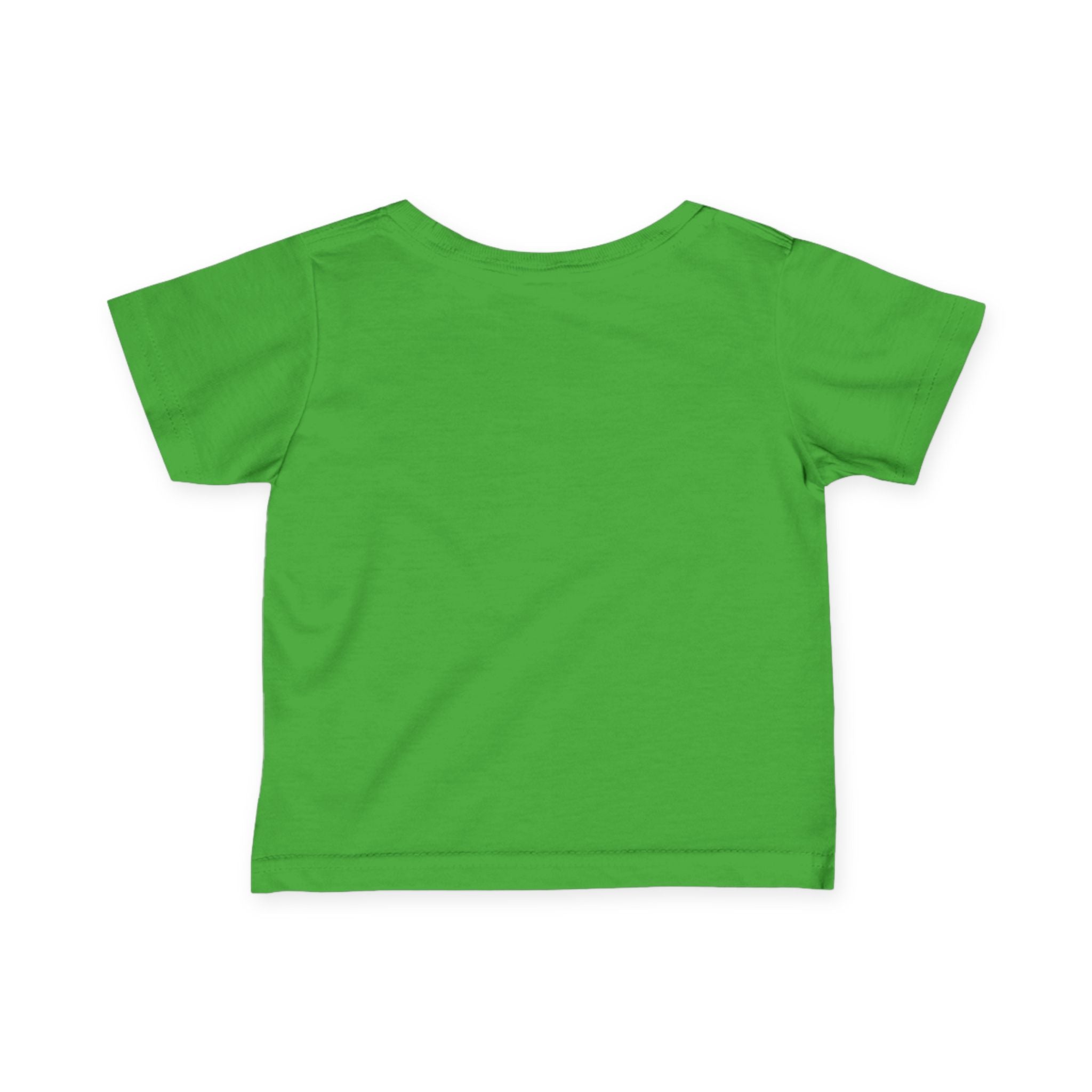 Infant Tee — "Yucky" Baby Graphic Shirt with Green Slime Design