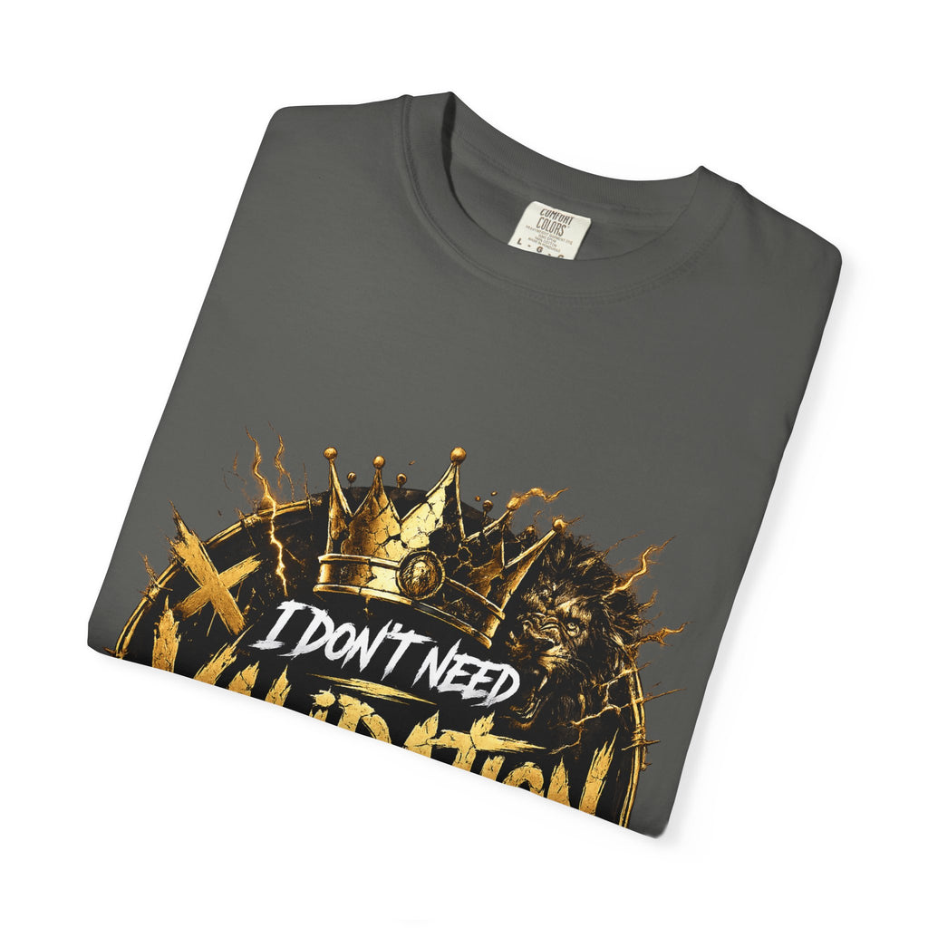 I Don’t Need Validation Graphic Tee — Bold Crown Streetwear T-Shirt