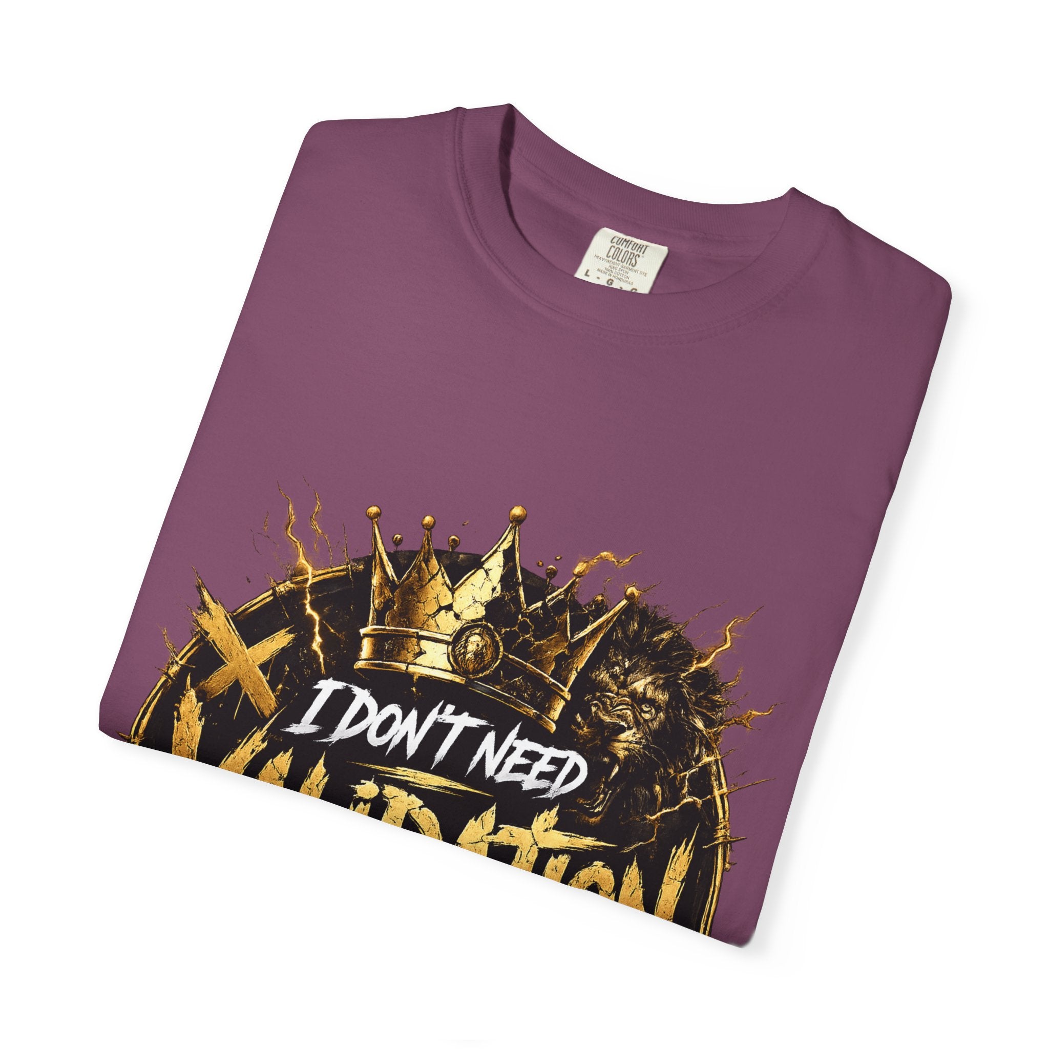 I Don’t Need Validation Graphic Tee — Bold Crown Streetwear T-Shirt