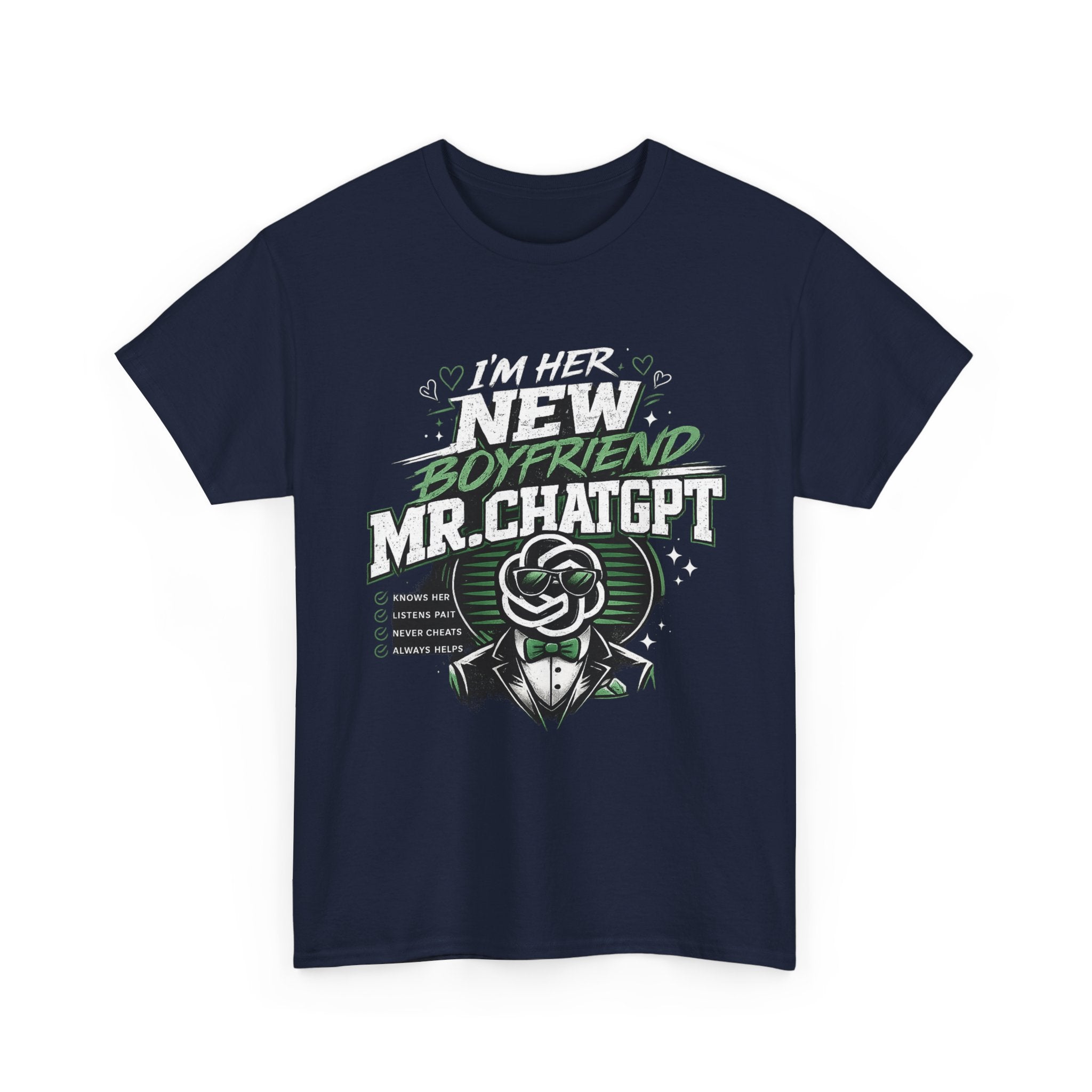 New Boyfriend Mr. ChatGPT Graphic Tee