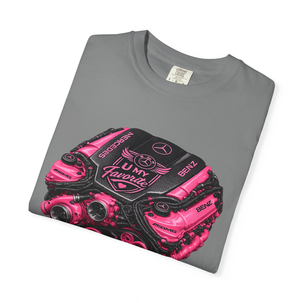 Car Engine Heart Tee — I Love Engines Graphic T-Shirt