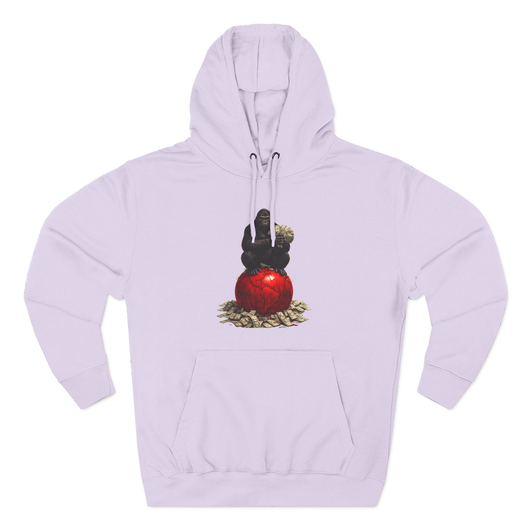 Three-Panel Hoodie — “I’m On My Own Clock” Graphic Pullover