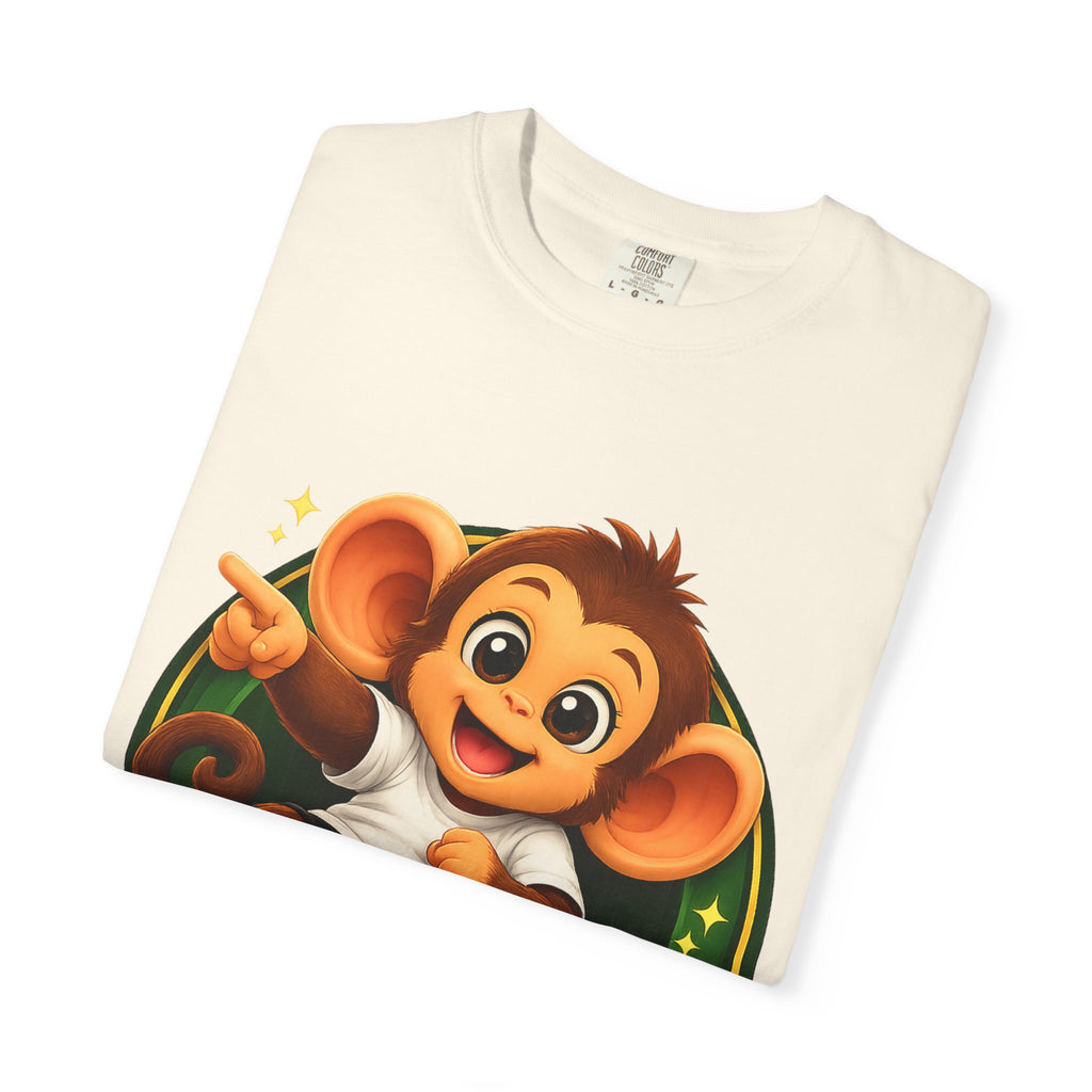 Cute Monkey T-Shirt — "U Cute... I See You!" Graphic Tee
