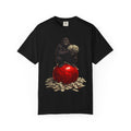 Gorilla on Money Graphic T-Shirt — Red Globe Cash Design