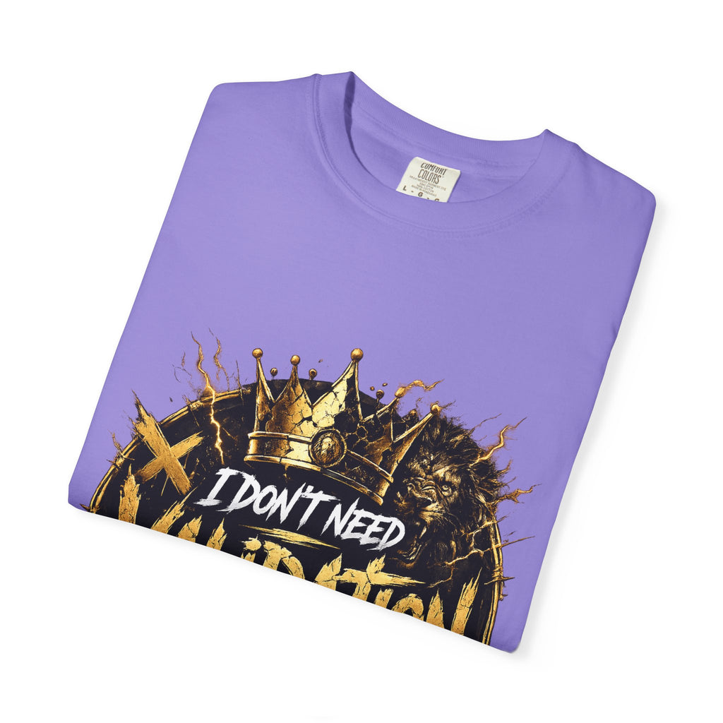 I Don’t Need Validation Graphic Tee — Bold Crown Streetwear T-Shirt