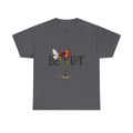 T-Shirt — "Be-Out" Rose & Bee Graphic Tee