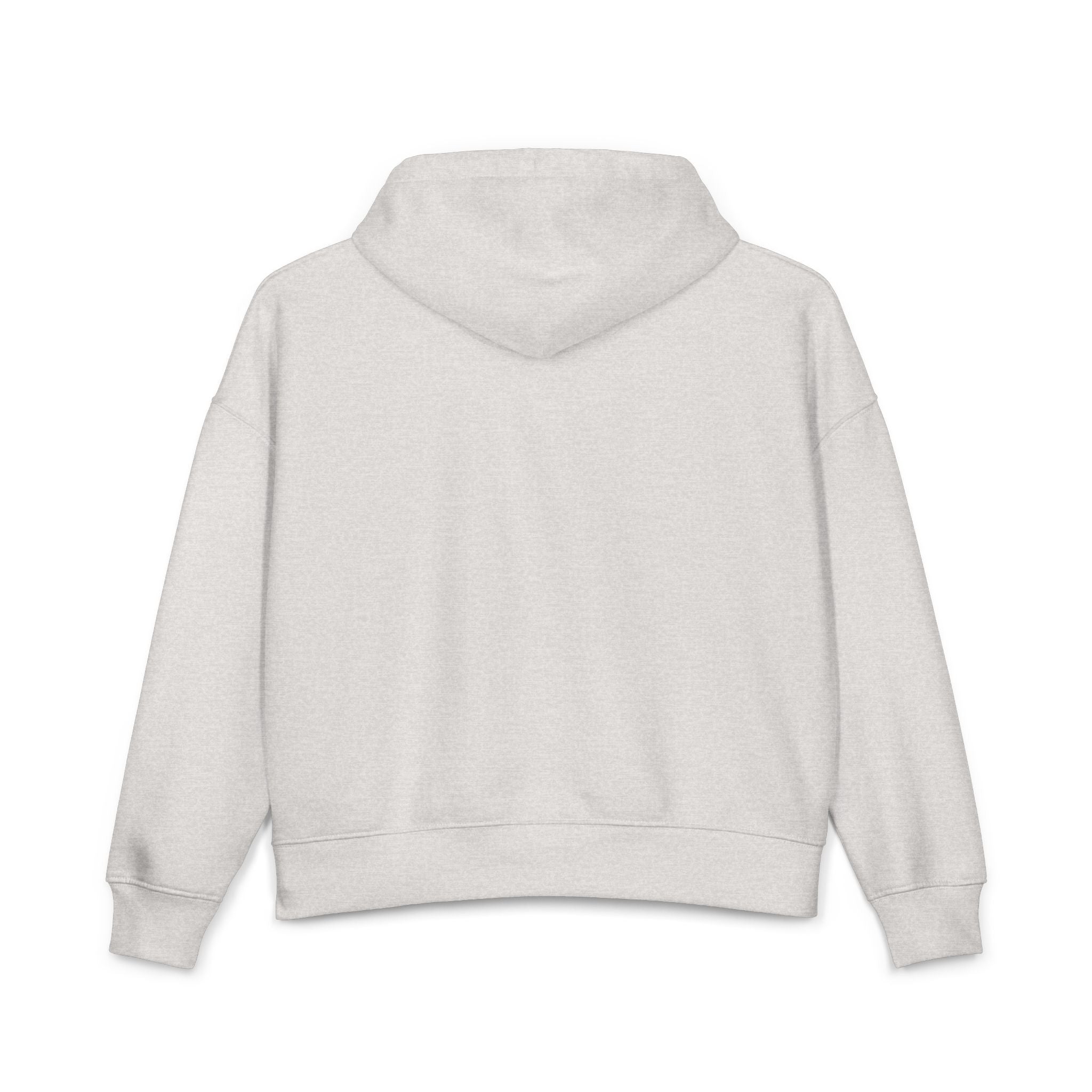 Romantic Heartline Hoodie – "Hey u je t'aime" Women's Organic Hoodie