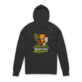Bathroom Millionaire Hooded Long Sleeve Tee — Cute Bear Toilet Graphic