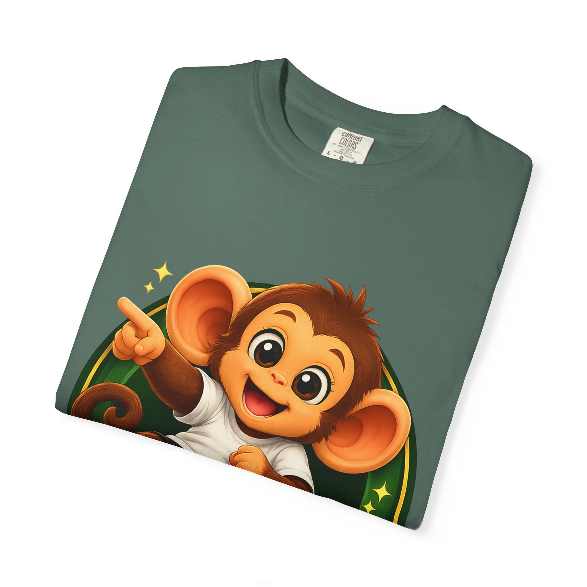 Cute Monkey T-Shirt — "U Cute... I See You!" Graphic Tee