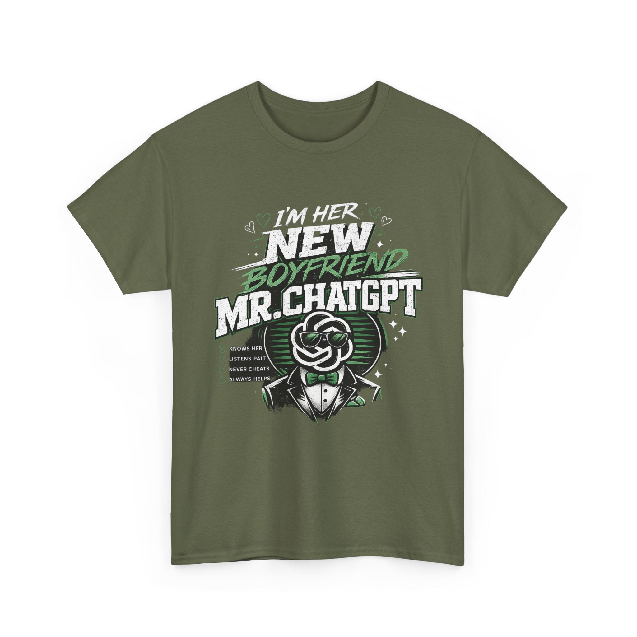 New Boyfriend Mr. ChatGPT Graphic Tee