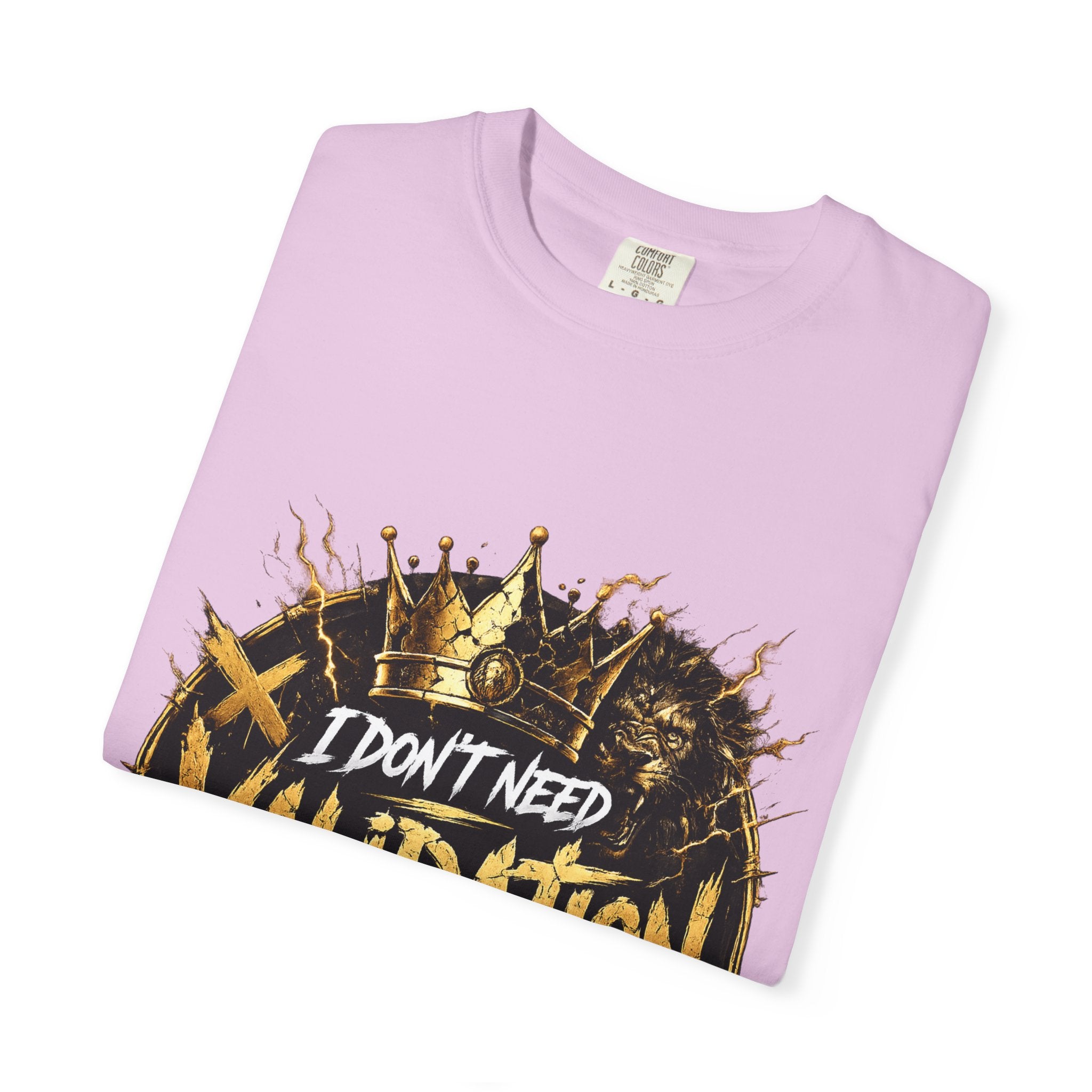 I Don’t Need Validation Graphic Tee — Bold Crown Streetwear T-Shirt