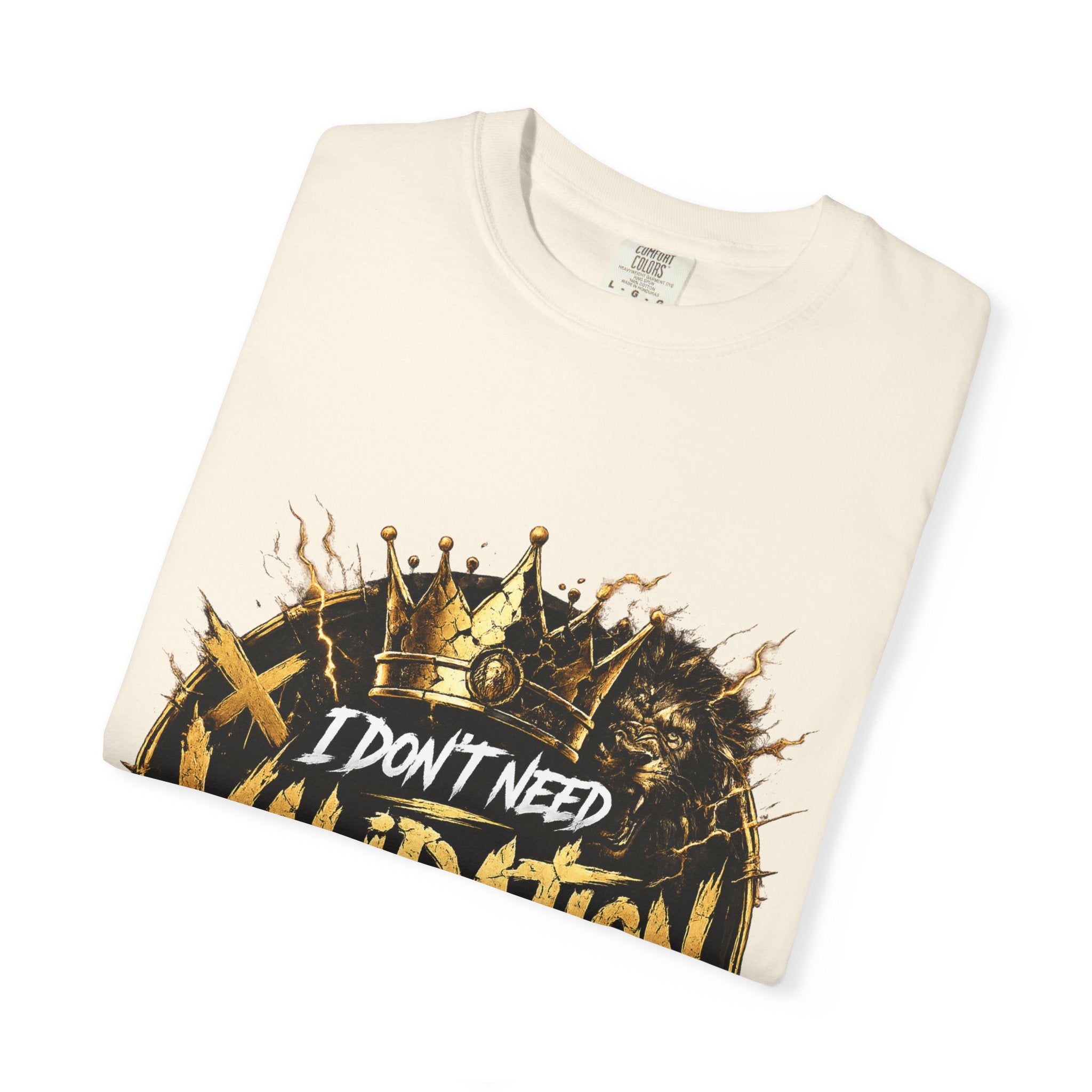 I Don’t Need Validation Graphic Tee — Bold Crown Streetwear T-Shirt