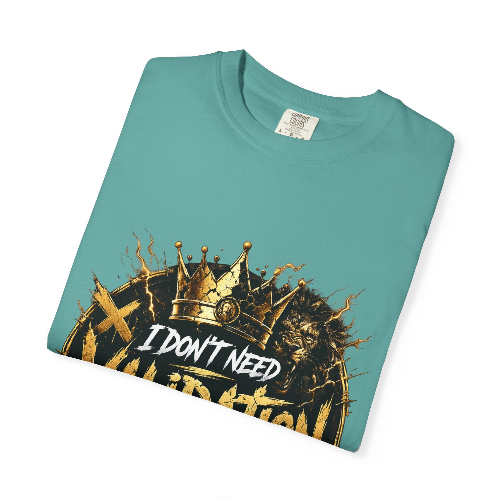 I Don’t Need Validation Graphic Tee — Bold Crown Streetwear T-Shirt