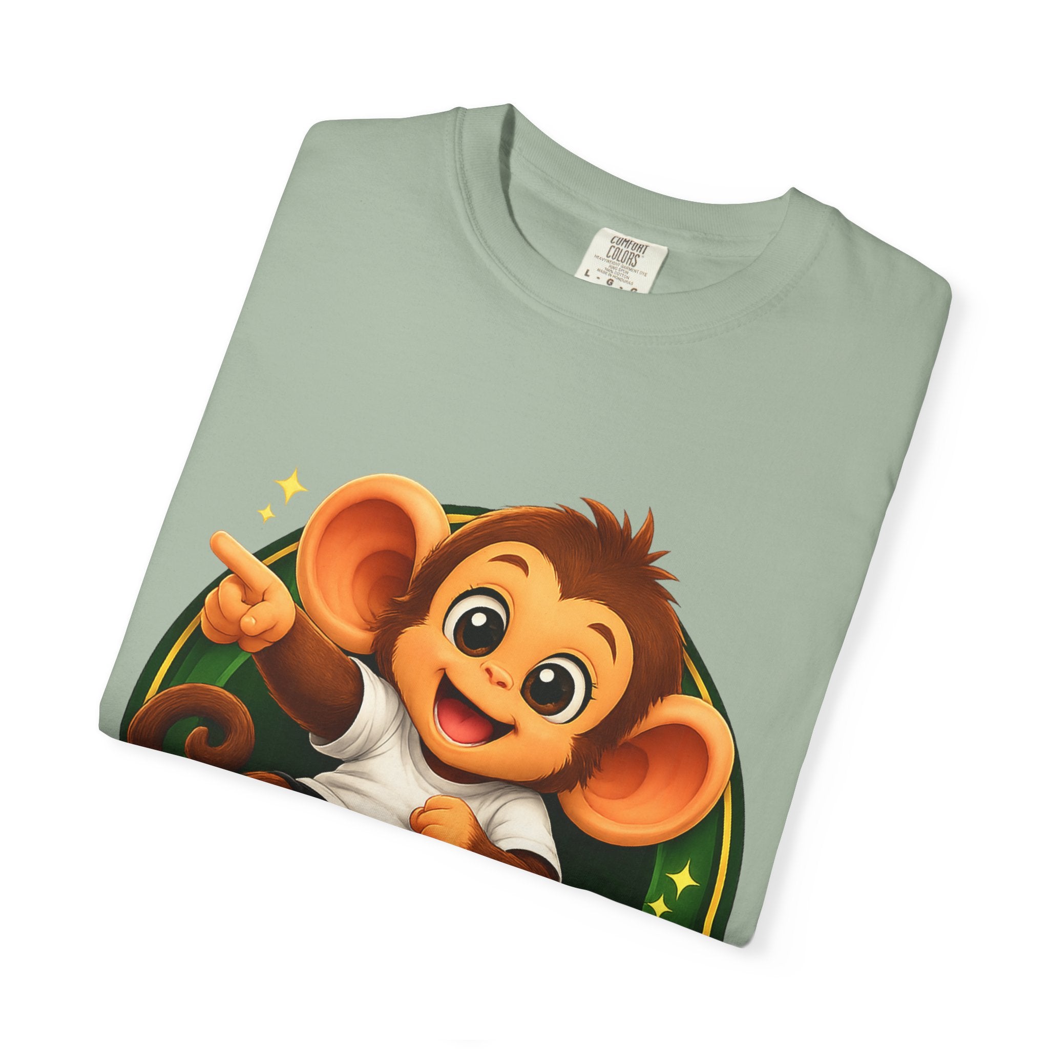 Cute Monkey T-Shirt — "U Cute... I See You!" Graphic Tee