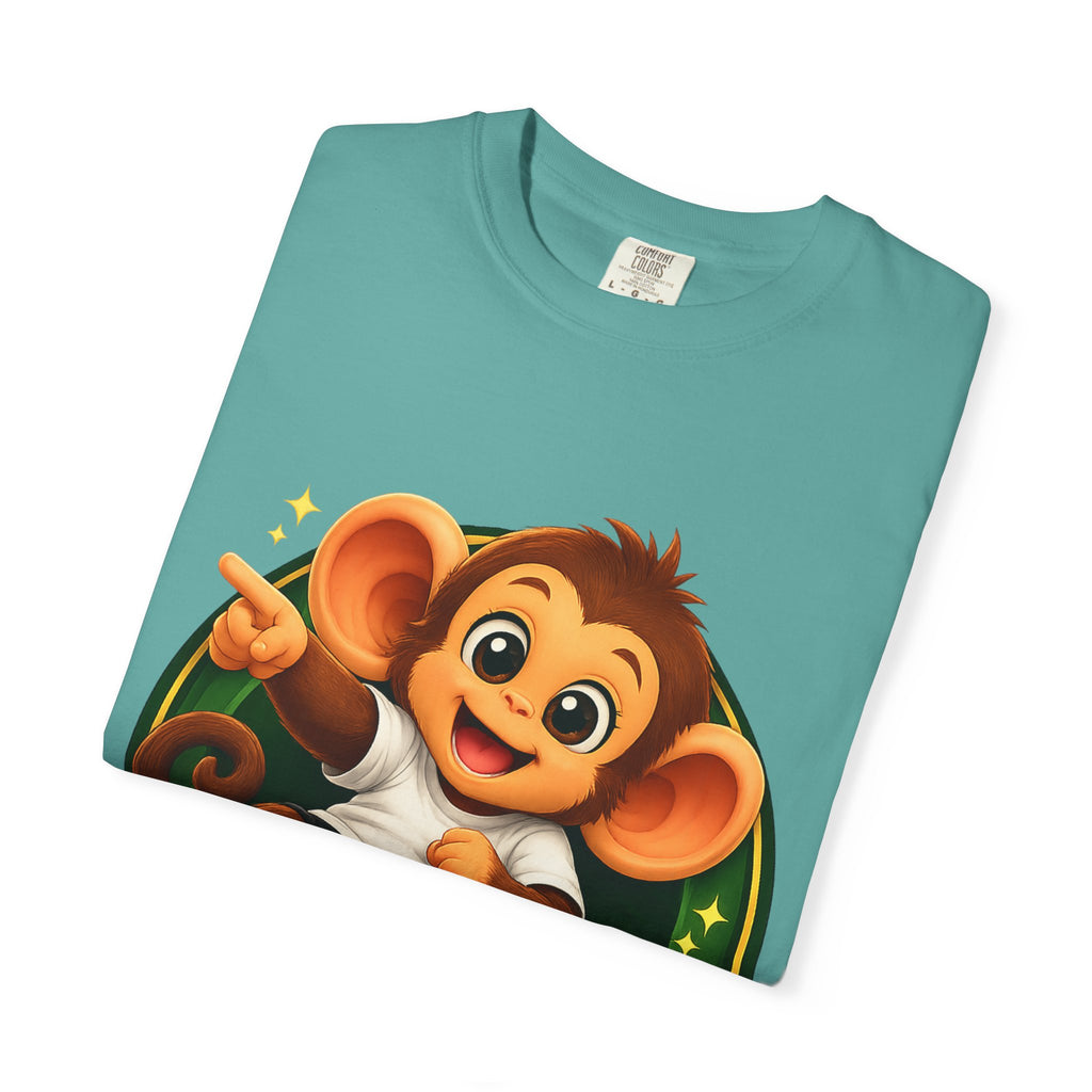 Cute Monkey T-Shirt — "U Cute... I See You!" Graphic Tee