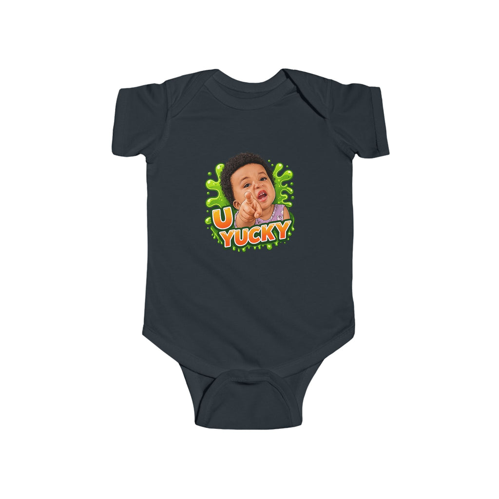 Baby Bodysuit "U Yucky" Funny Slime Graphic Infant Onesie