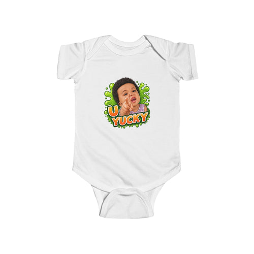 Baby Bodysuit "U Yucky" Funny Slime Graphic Infant Onesie