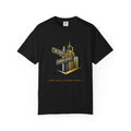 Corner Office T-Shirt — 'Corner Office' Logo Tee with Golden Globe Graphic